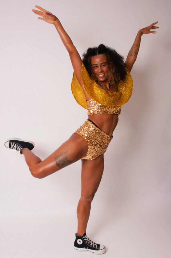 Top ciganinha dourado - Image 8