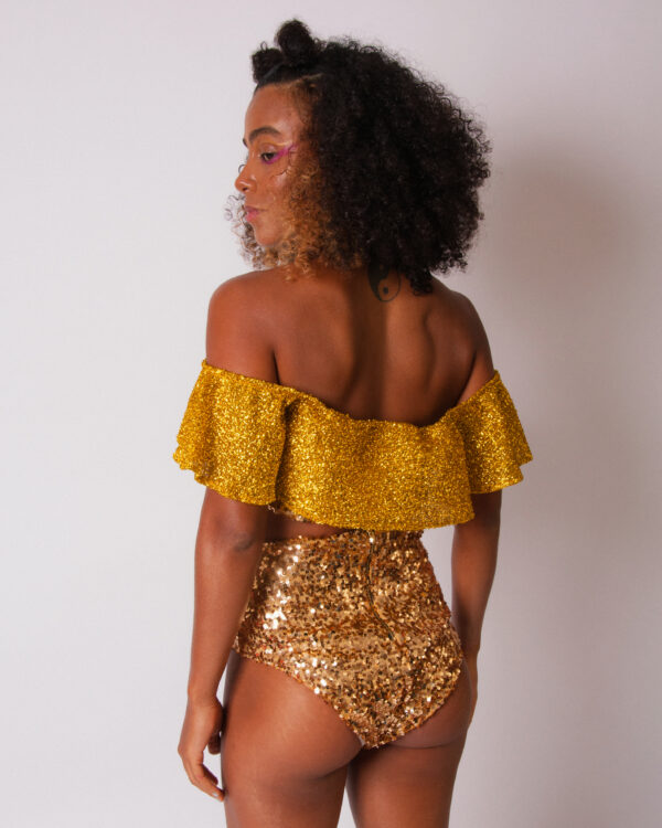 Top ciganinha dourado - Image 2